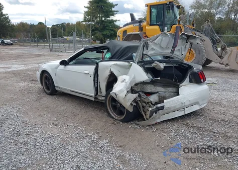 2001 Ford Mustang из США, поврежденный, VIN 1FAFP44451F110072